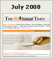 Newsletter For July 2008